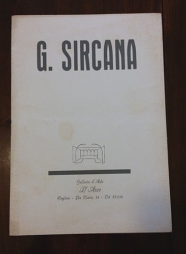 Sardegna opuscolo mostra - sardegna,