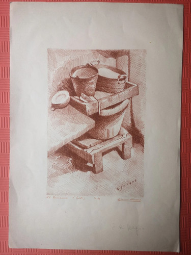 Litografia giovanni sircana - litografia,