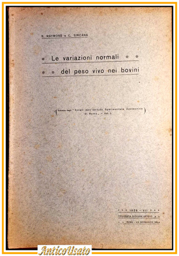Variazioni normali del peso - le,